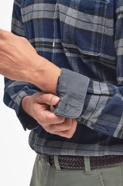 Mens Betsom Tailored Checked Shirt