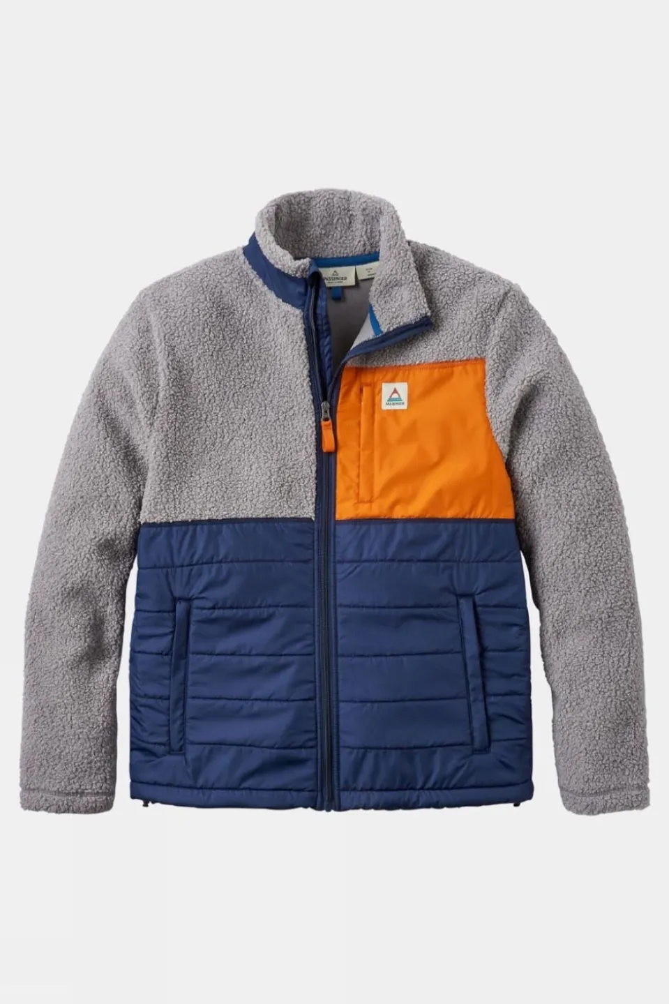 Mens Born Explorer Recycled Polar-Lined Sherpa Fleece