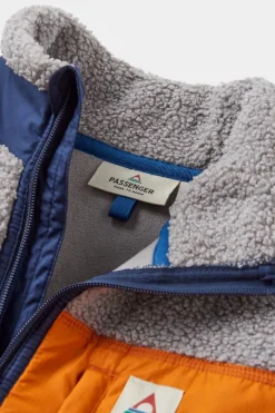 Mens Born Explorer Recycled Polar-Lined Sherpa Fleece