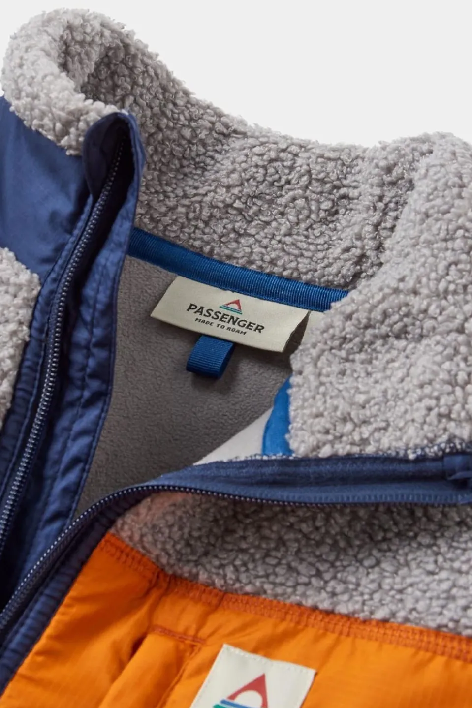 Mens Born Explorer Recycled Polar-Lined Sherpa Fleece