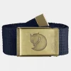 Mens Canvas Brass Belt