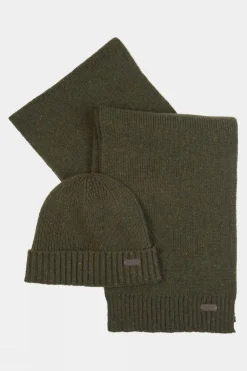 Mens Carlton Fleck Beanie and Scarf Gift Set