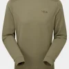 Mens Centrum Crew Long Sleeve T-Shirt