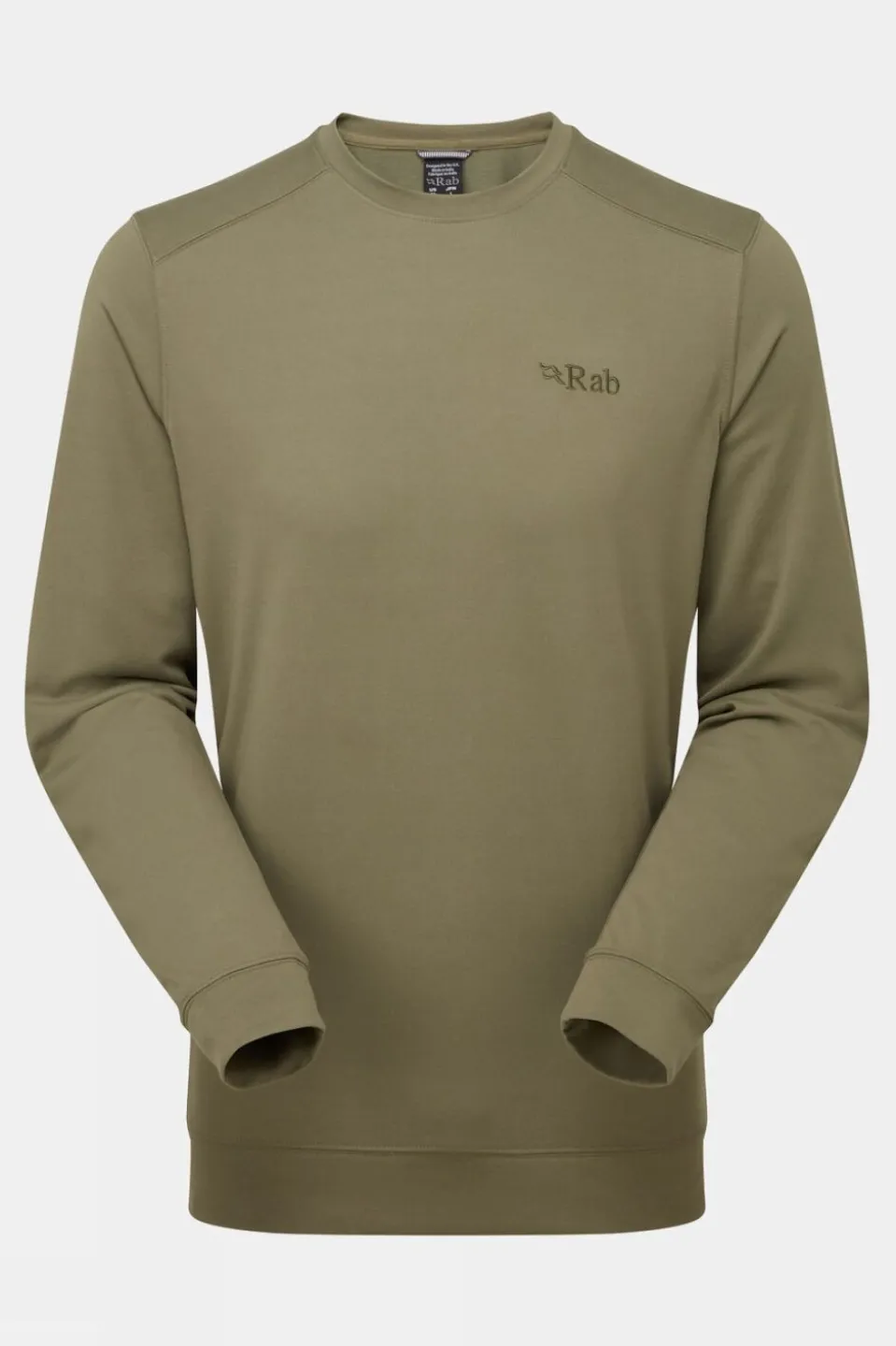 Mens Centrum Crew Long Sleeve T-Shirt