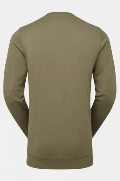 Mens Centrum Crew Long Sleeve T-Shirt