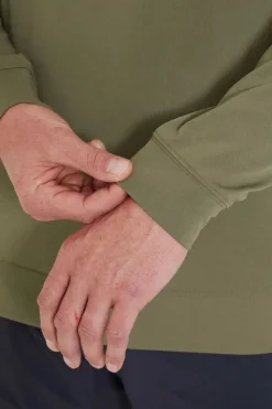 Mens Centrum Crew Long Sleeve T-Shirt