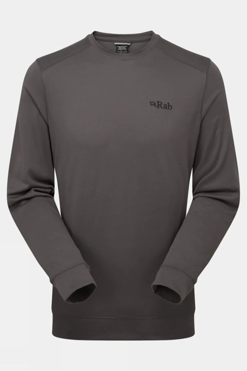 Mens Centrum Crew Long Sleeve T-Shirt