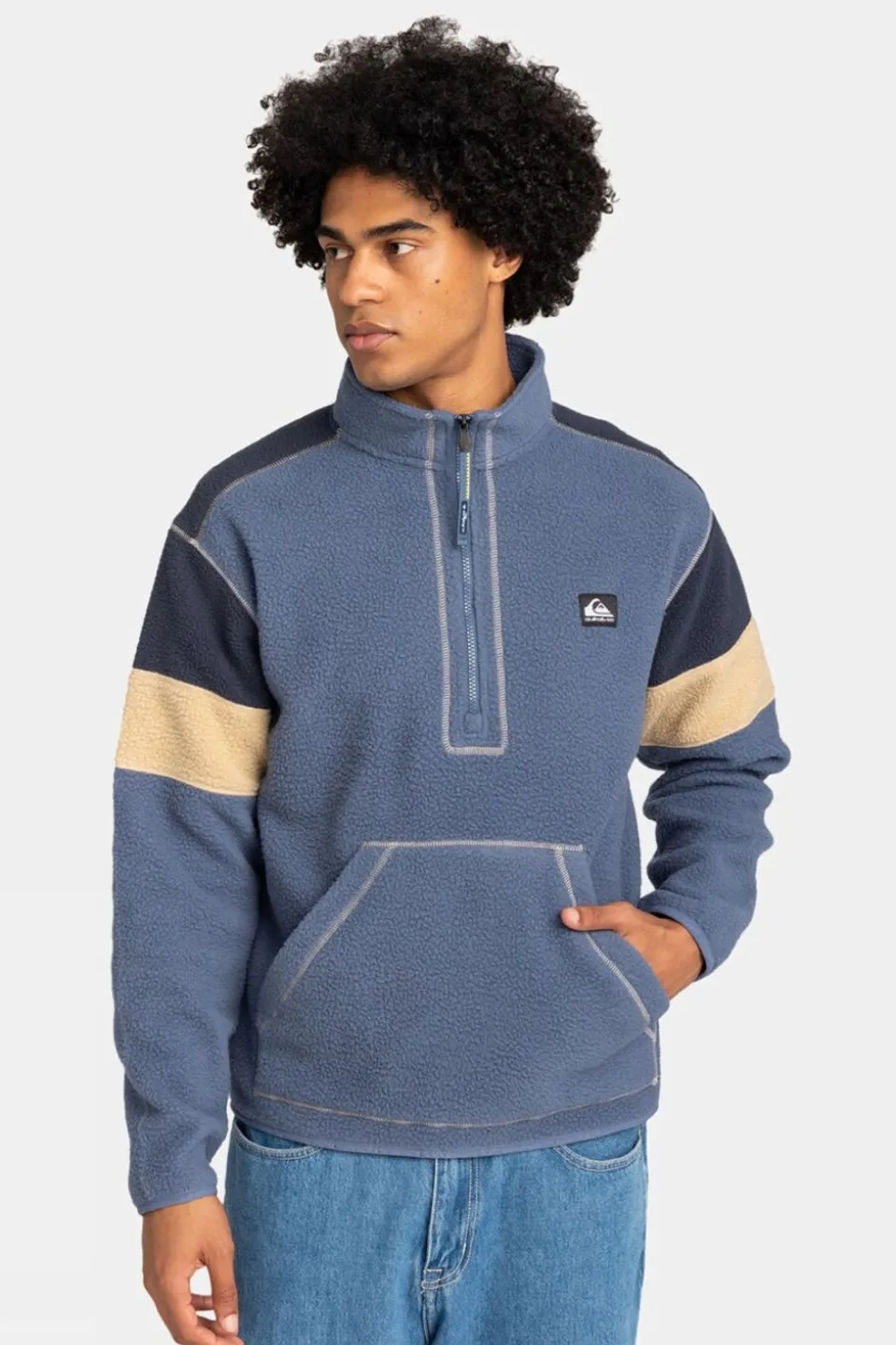 Mens Clean Coast Half Zip Fleece