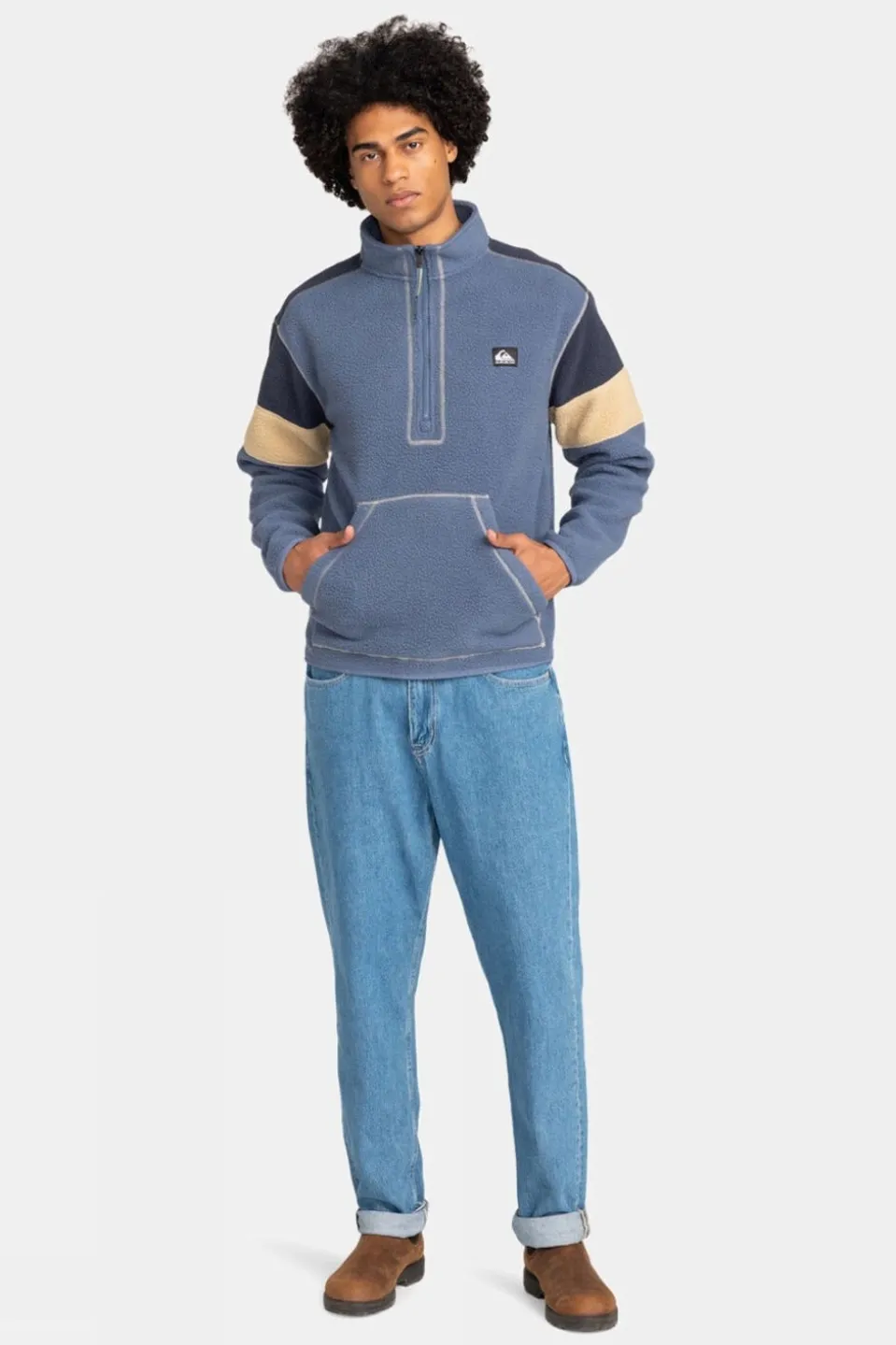 Mens Clean Coast Half Zip Fleece