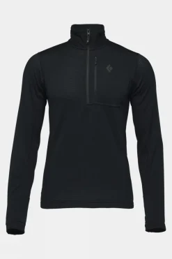 Mens Coefficient Lt Quater Zip Pullover