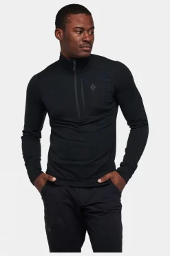 Mens Coefficient Lt Quater Zip Pullover