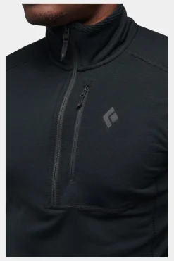 Mens Coefficient Lt Quater Zip Pullover