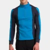 Mens Colour Block 1/2 Zip Layer