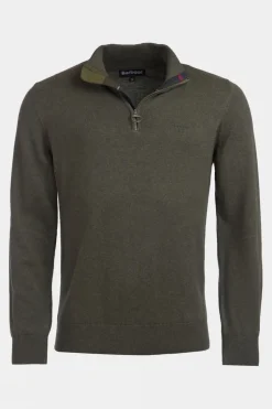 Mens Cotton Half Zip Fleece