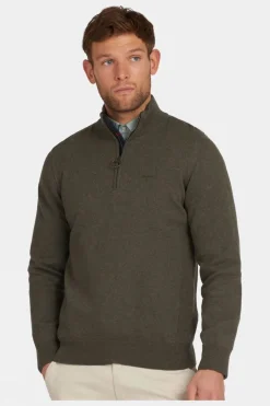 Mens Cotton Half Zip Fleece