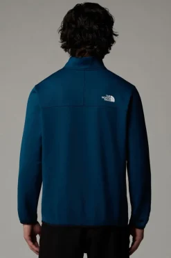 Mens Crest Quarter Zip Fleece
