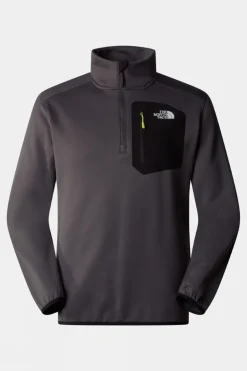 Mens Crest Quarter Zip Fleece