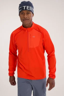 Mens Delta Half Zip Pull Over Fleece