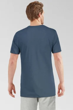 Mens Denimcel Melange T-Shirt