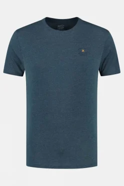 Mens Denimcel Melange T-Shirt