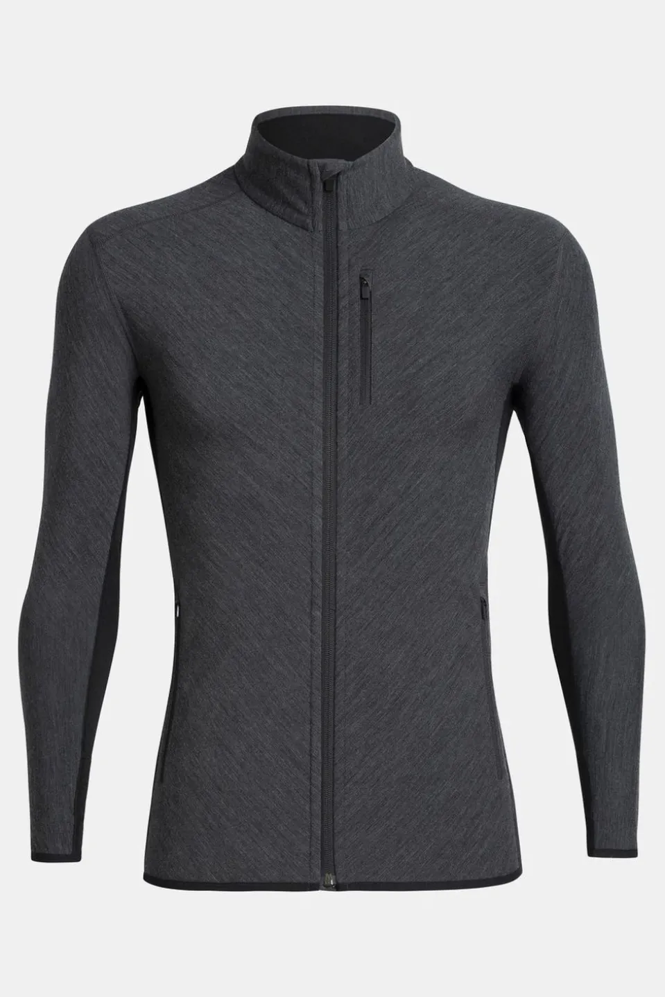 Mens Descender Long Sleeve Zip Top
