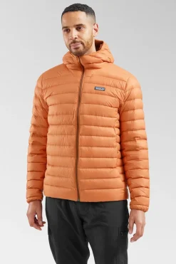 Mens Down Sweater Hooded Jacket