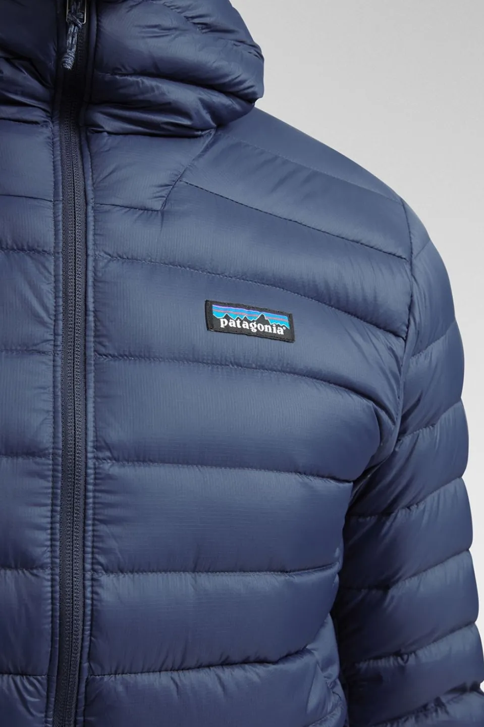 Mens Down Sweater Hooded Jacket