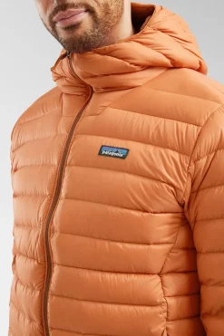 Mens Down Sweater Hooded Jacket