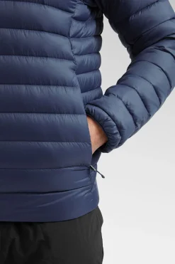 Mens Down Sweater Hooded Jacket