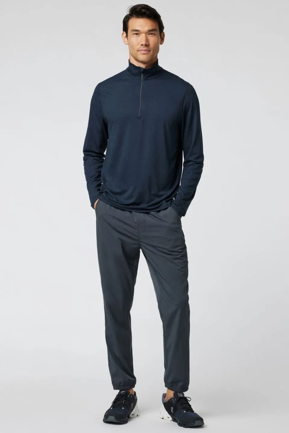 Mens Ease Performance 2.0 Half Zip Top