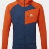 Mens Eclipse Hooded Fleece Jacket