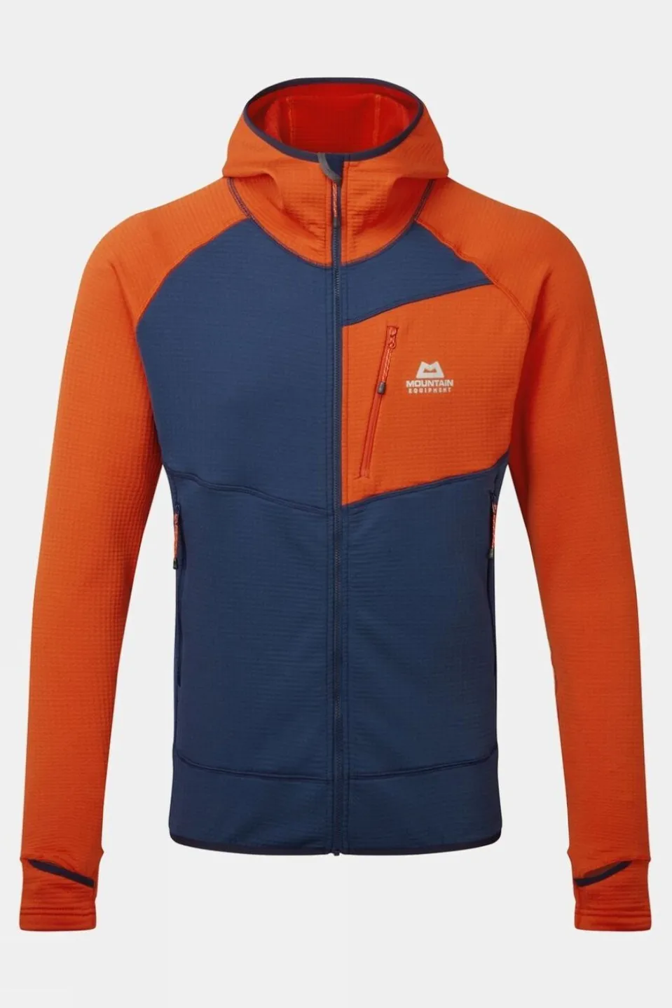 Mens Eclipse Hooded Fleece Jacket