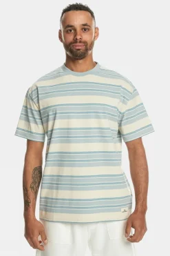 Mens Eco Yd Stripe Short Sleeve T-Shirt