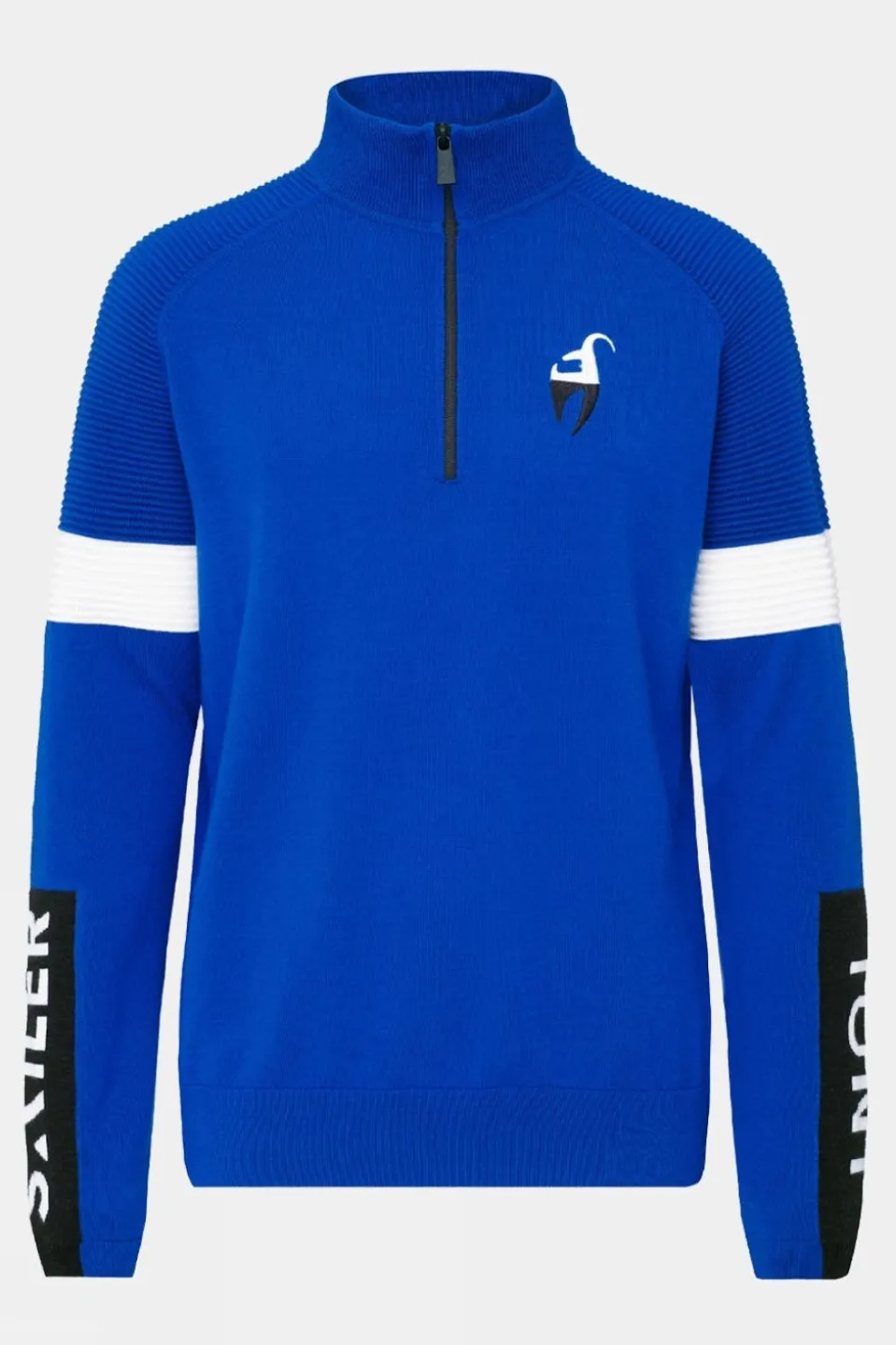 Mens Ernstl Half Zip Knitted Sweatshirt