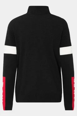 Mens Ernstl Half Zip Knitted Sweatshirt