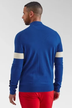 Mens Ernstl Half Zip Knitted Sweatshirt