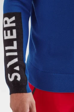 Mens Ernstl Half Zip Knitted Sweatshirt