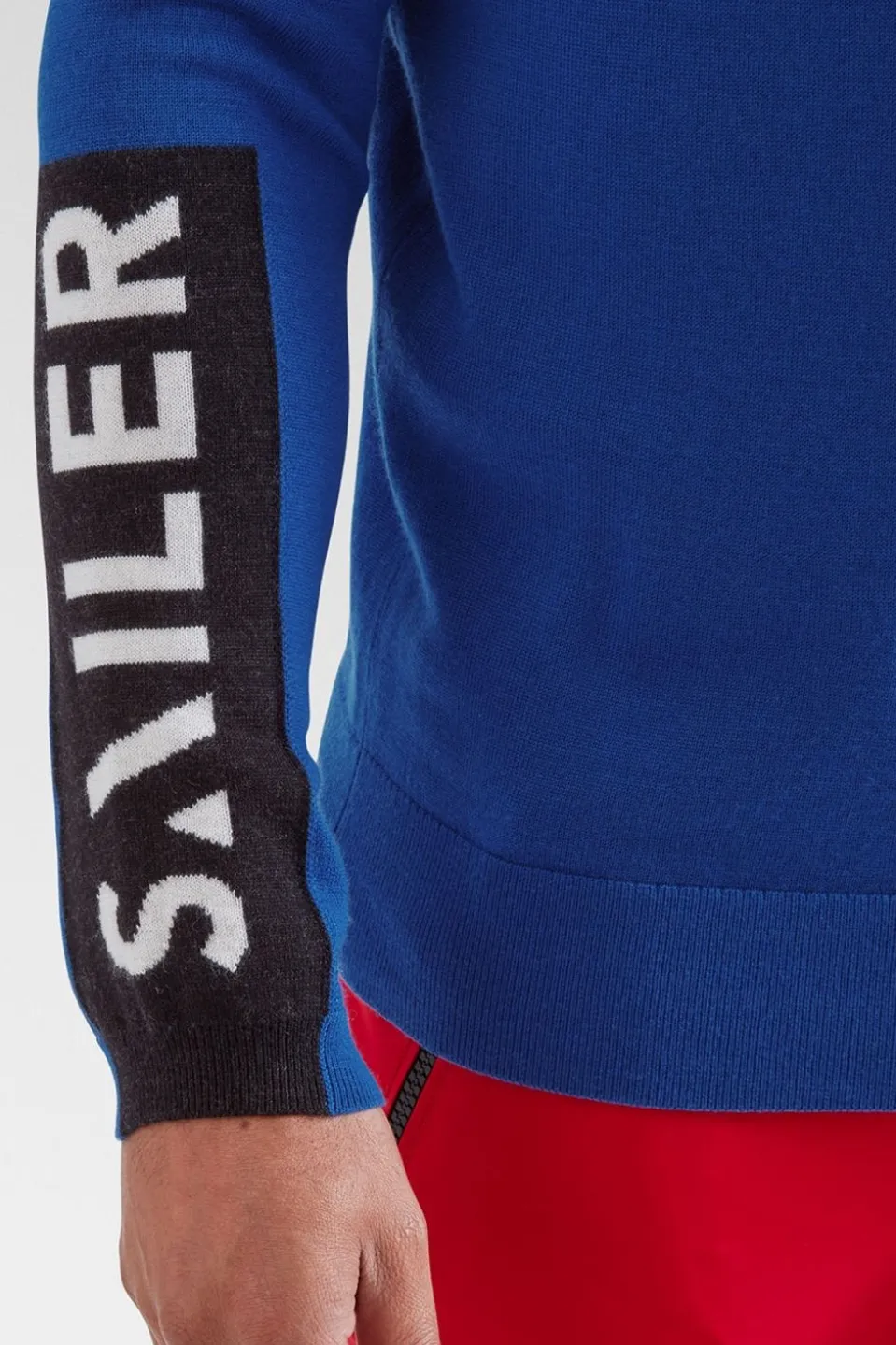 Mens Ernstl Half Zip Knitted Sweatshirt