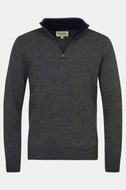 Mens Essential Half Zip Jumper