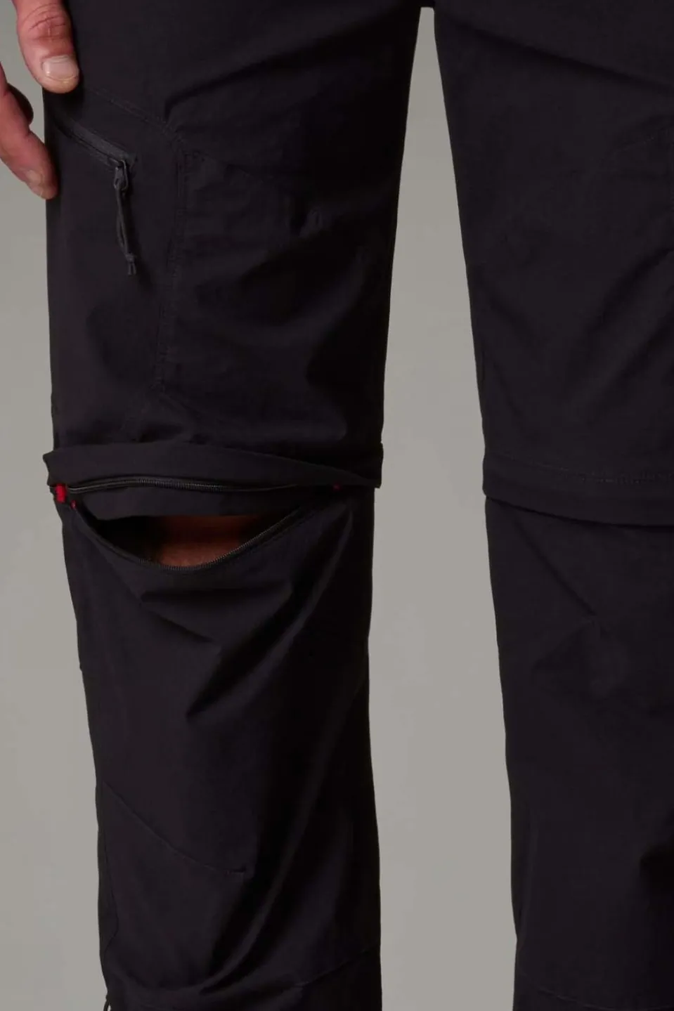 Mens Exploration Convertible Tapered Zip-Off Trousers