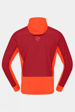 Mens Falketind Alpha90 Insulated Zip Hood Fleece Top