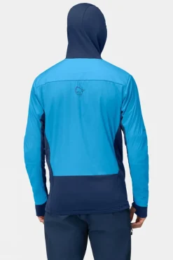 Mens Falketind Alpha90 Insulated Zip Hood Fleece Top