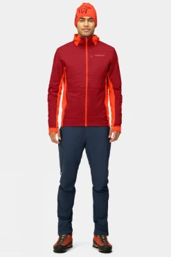 Mens Falketind Alpha90 Insulated Zip Hood Fleece Top