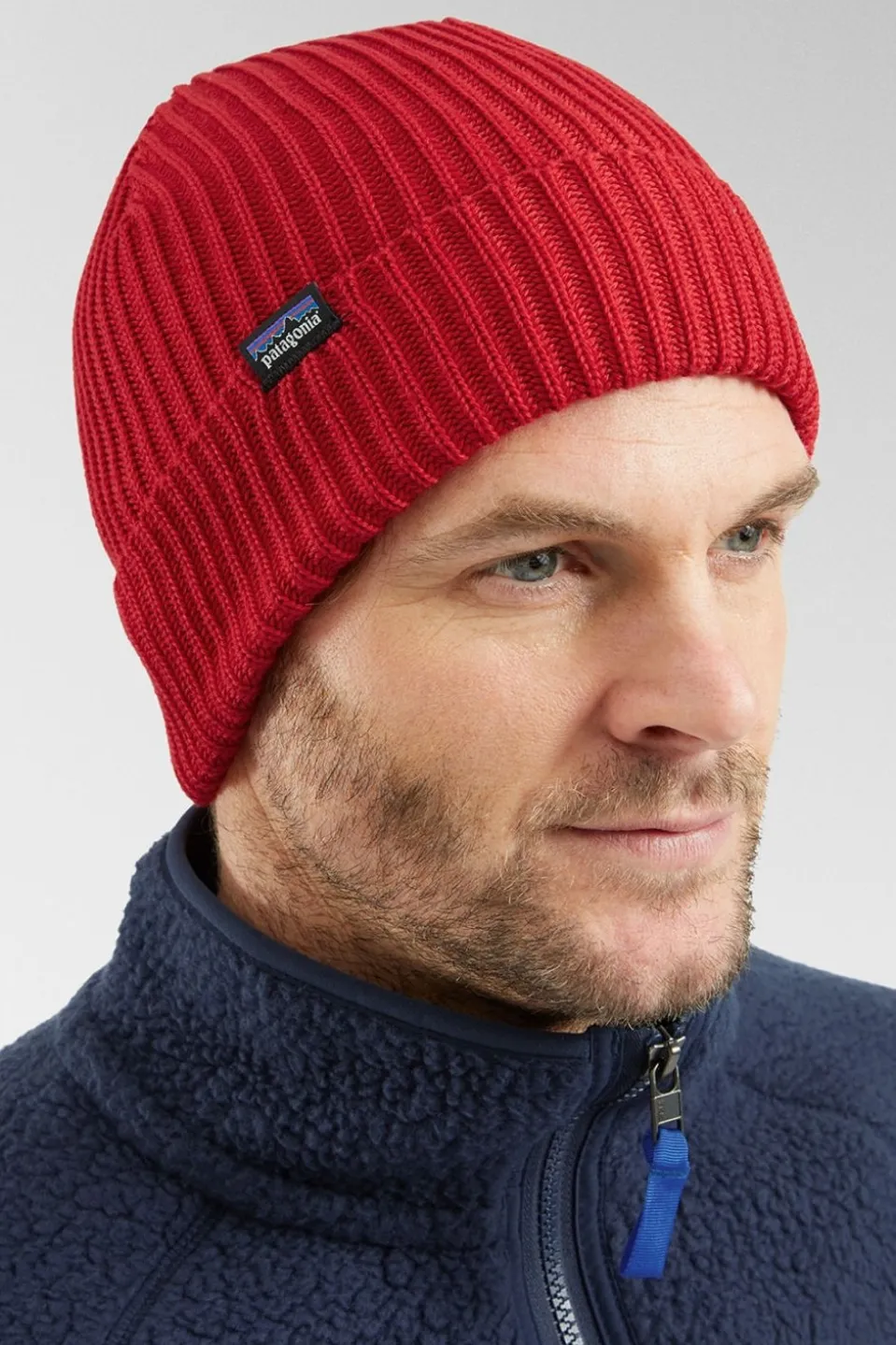 Mens Fishermans Rolled Beanie