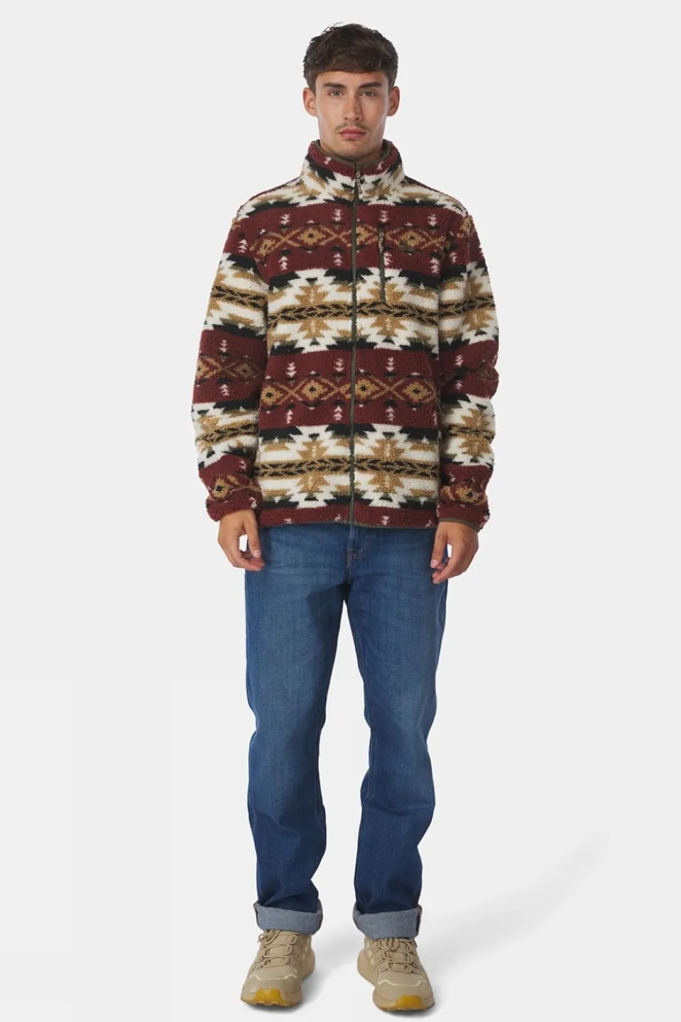 Mens Fitz Roy Jaquard Sherpa Jacket