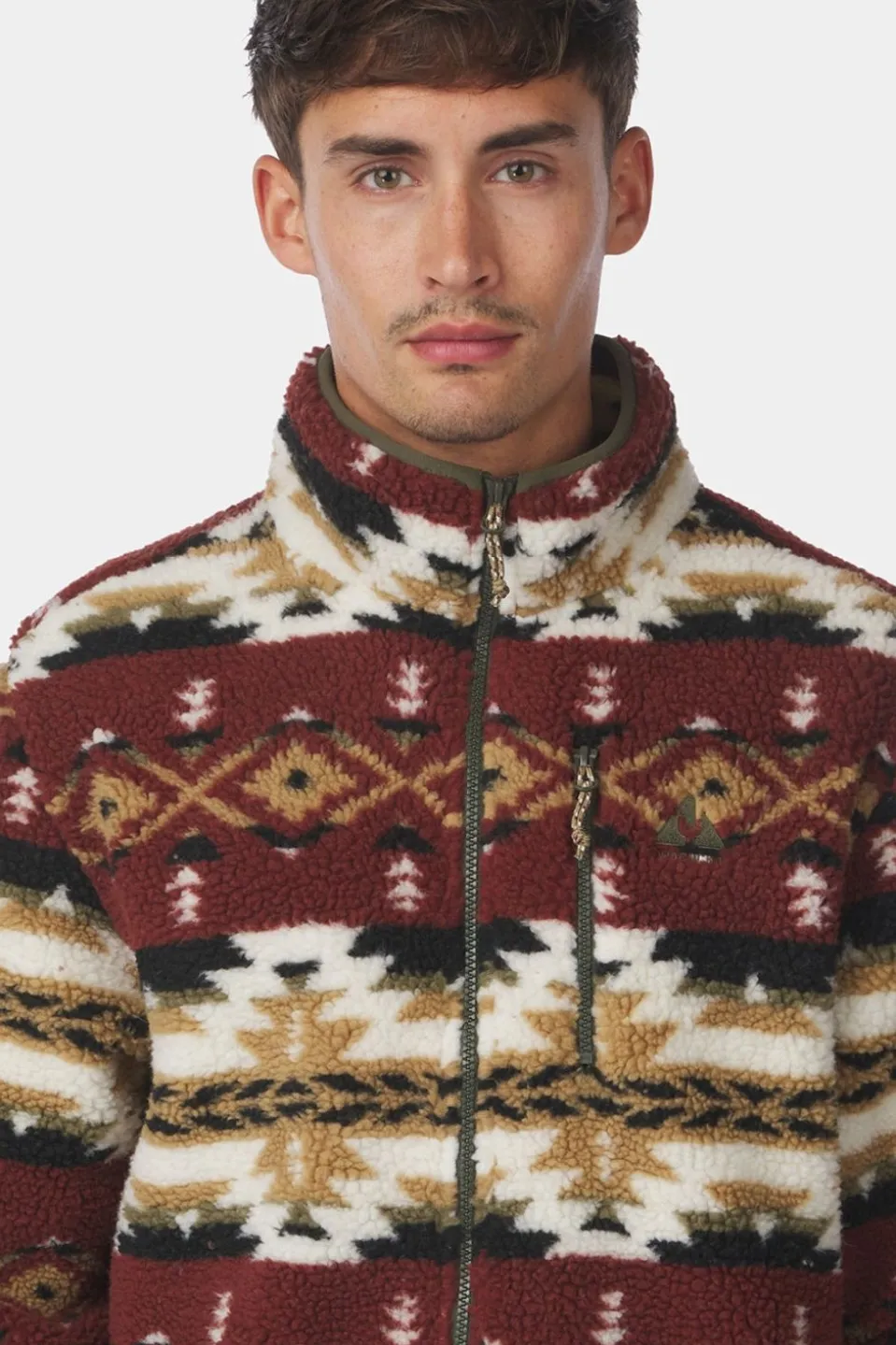 Mens Fitz Roy Jaquard Sherpa Jacket