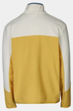 Mens Fitzroy Snap Fleece Top