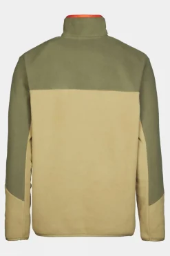Mens Fitzroy Snap Fleece Top