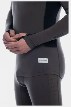 Mens Flatiron 185 Quarter Zip Base Layer Top