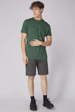 Mens Forest Softshell Shorts